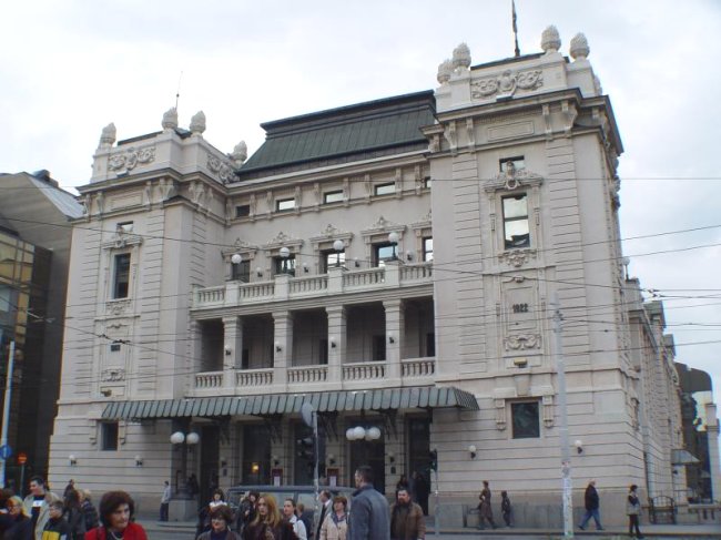 National Theatre in Belgrade 