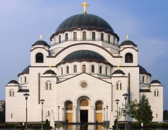 Sveti Sava ( Cathedral of Saint Sava ) in Belgrade