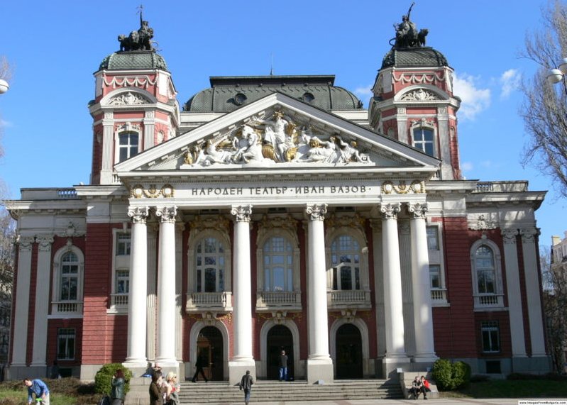 Ivan Vasov National Theatre in Sofia ( Sofiya ) in Bulgaria