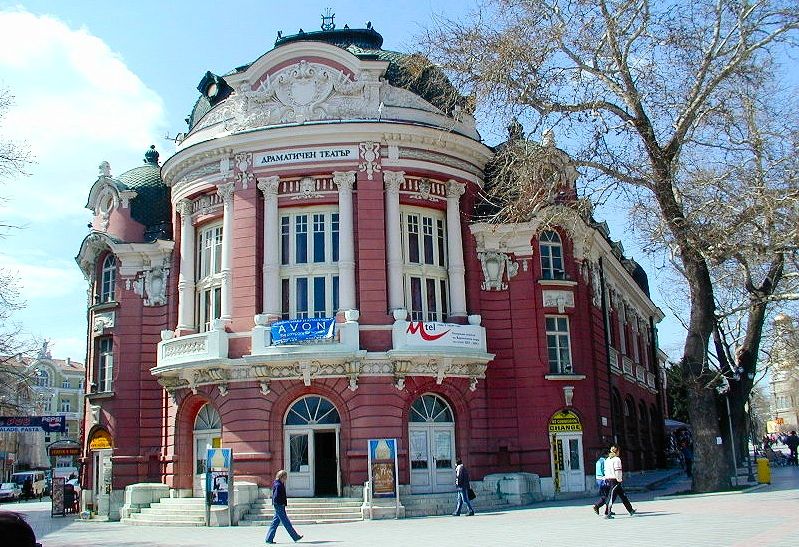 Theatre in Varna on the Black Sea Coast of Bulgaria