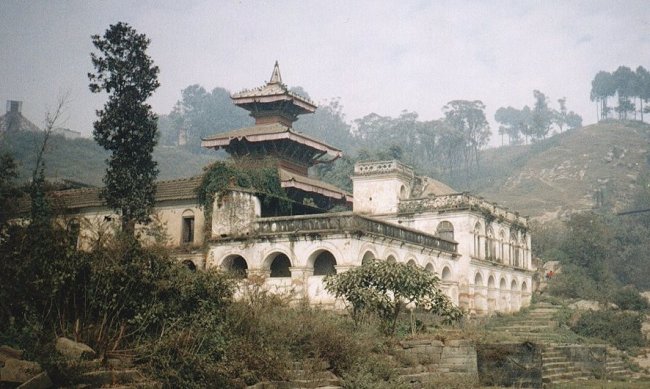 Temple at Chobhar Gorge outside Kathmandu