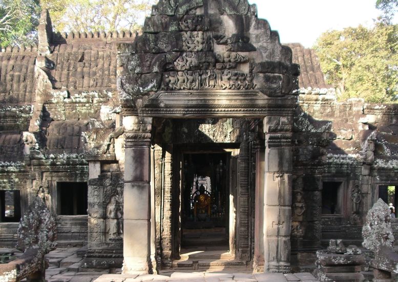 Banteay Kdei Temple at Siem Reap in northern Cambodia