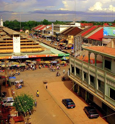 Battambang town centre