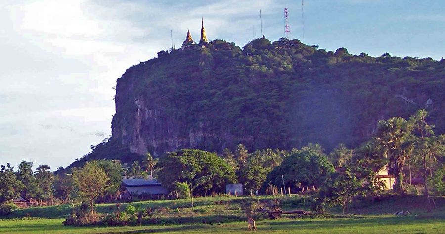 Phnom Sampeau near Battambang in NW Cambodia