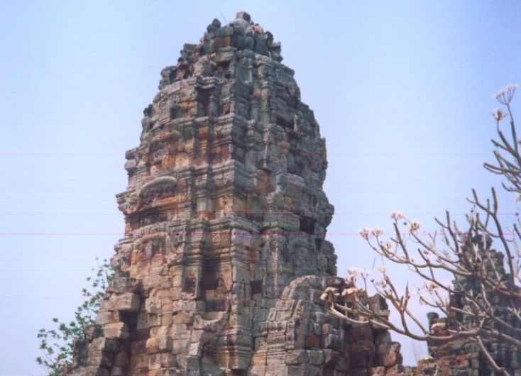 Khmer Prang at Wat Banan near Battambang in NW Cambodia