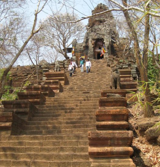 Wat Banan near Battambang in NW Cambodia