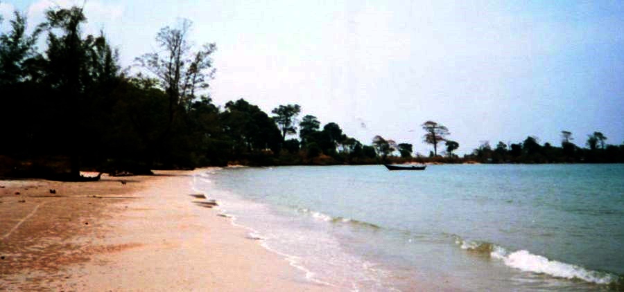 Independence Beach in Sihanoukville in Southern Cambodia