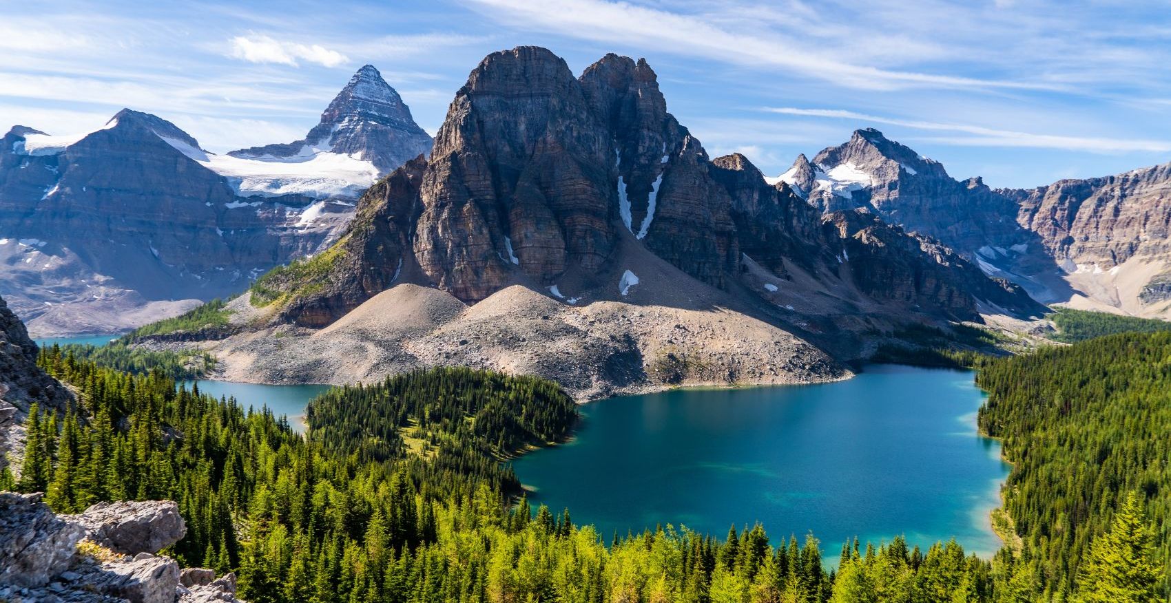 Mount Assiniboine in British Columbia, Canada