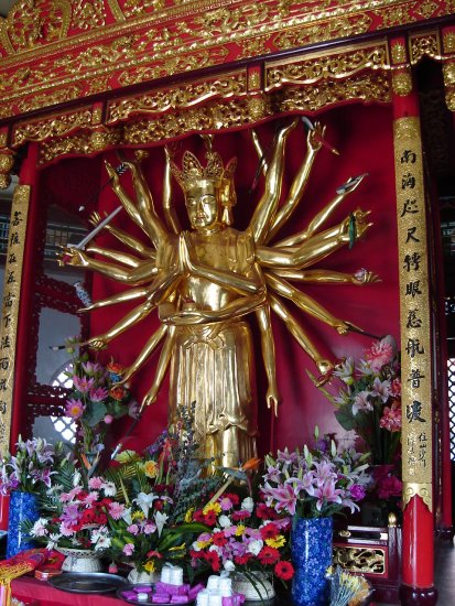 Buddha Image at Yuantong Temple in Kunming