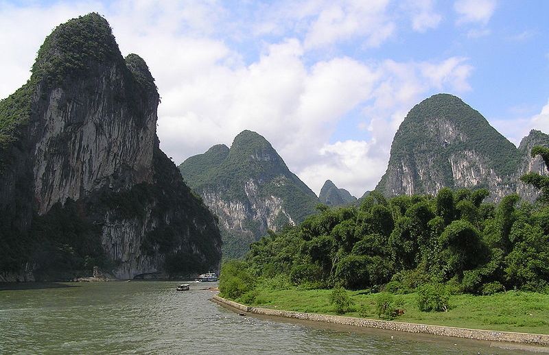 Lijiang River at Guilin in SW China