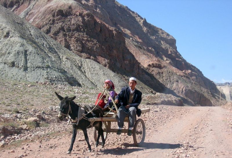 Kirguiz people in the Karakorum Region of Xinjiang in China