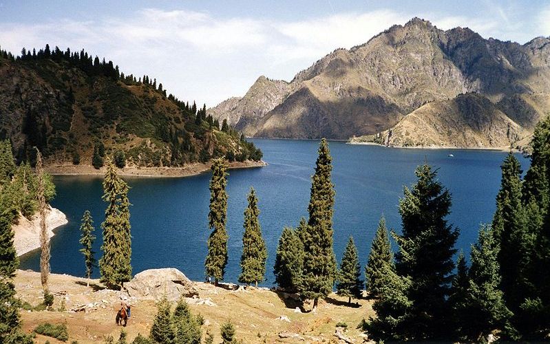 Tianchi Lake in Xinjiang