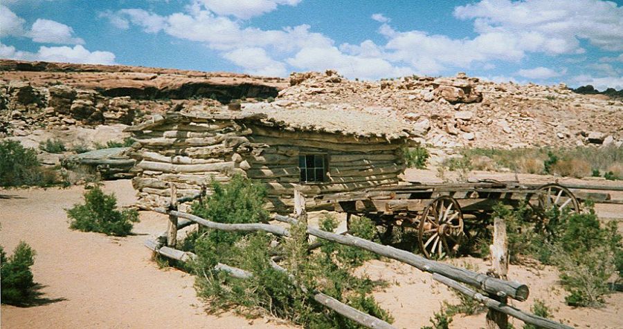 Wolfe Ranch in Arches National Park