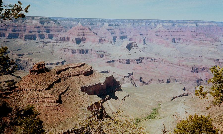 The Grand Canyon from the South Rim