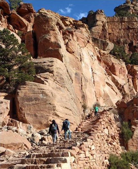 Stone Stairway on the South Kaibab Trail