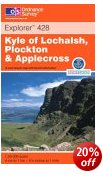 Kyle of Lochalsh, Plockton, Applecross - OS Explorer Map