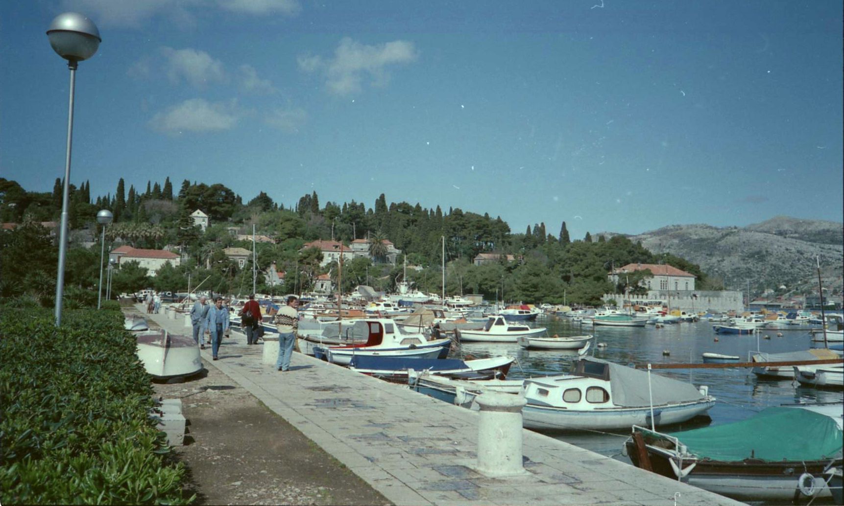 Marina on the Dalmatian Coast of Croatia