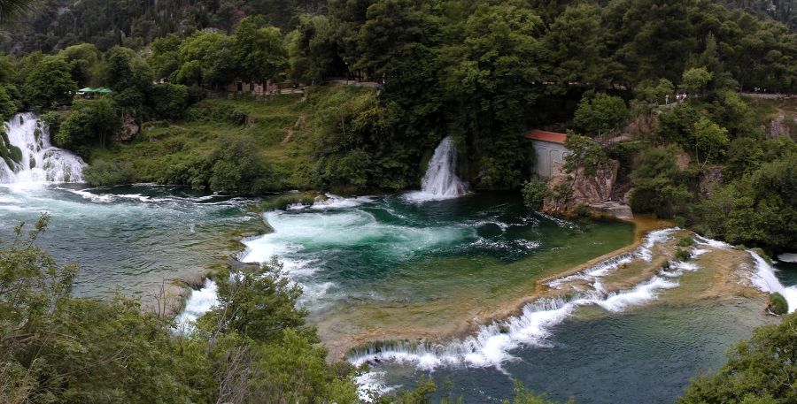 Skradinski Buk Falls in Croatia