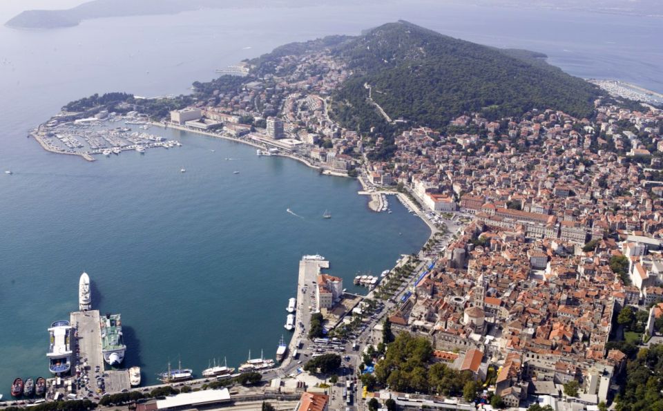 Split on the Adriatic Coast of Croatia