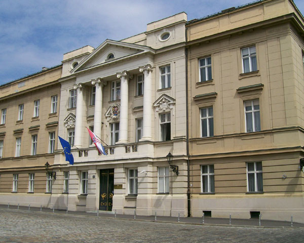 Parliament Building in Zagreb
