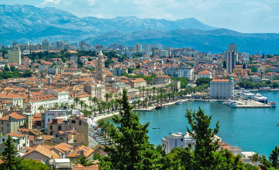 Split on the Adriatic Coast of Croatia