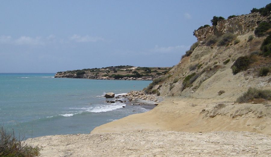 Coastline of Avdimou Bay