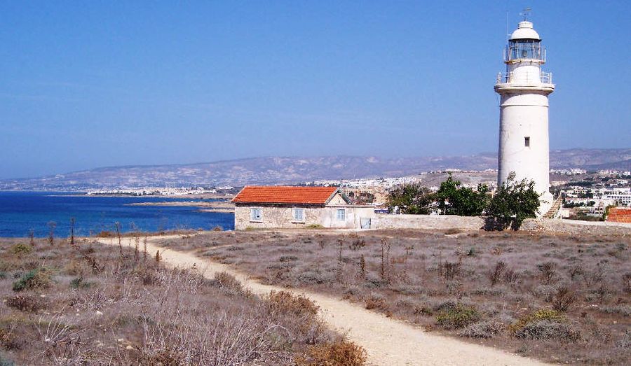 Paphos Lighthouse from Nea Pafos