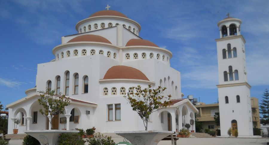 Agios Pavlos Church in Ktima area ( the town centre ) of Paphos