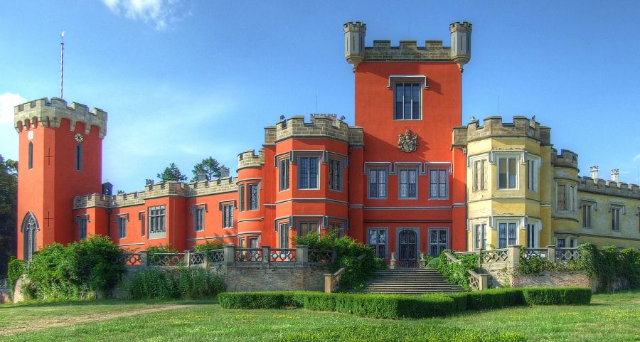 Hradec u Nechanic Castle in the Czech Republic