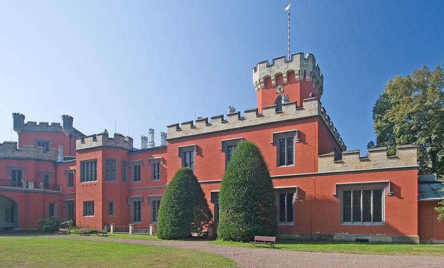 Hradec u Nechanic Castle in the Czech Republic