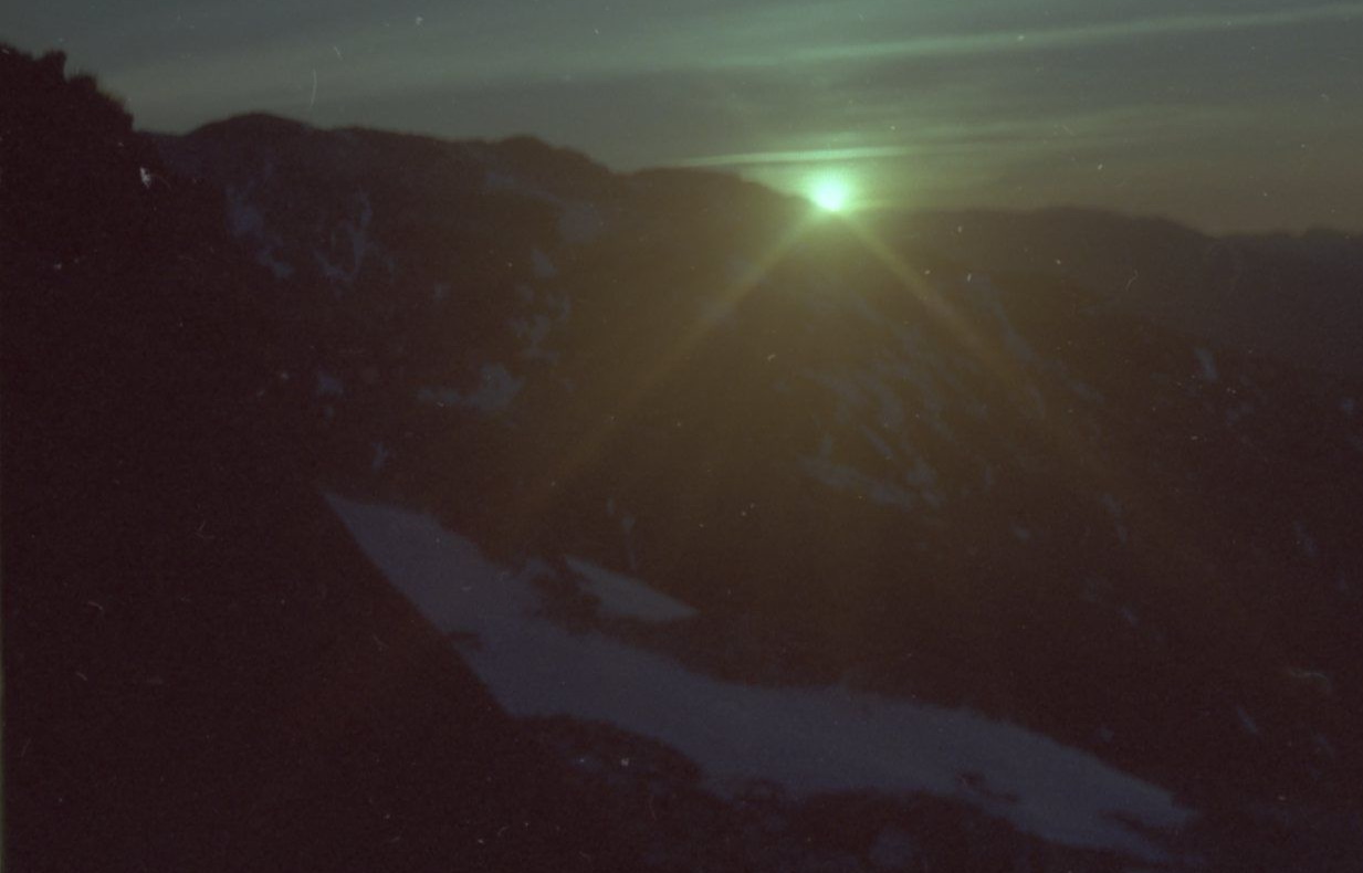 Sunrise on the Balmhorn in the Bernese Oberlands