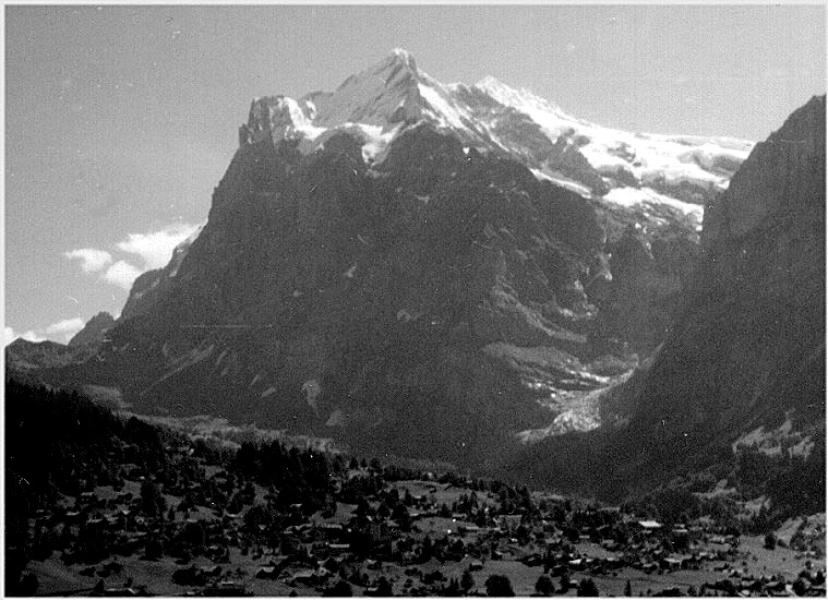 Wetterhorn above Grindelwald