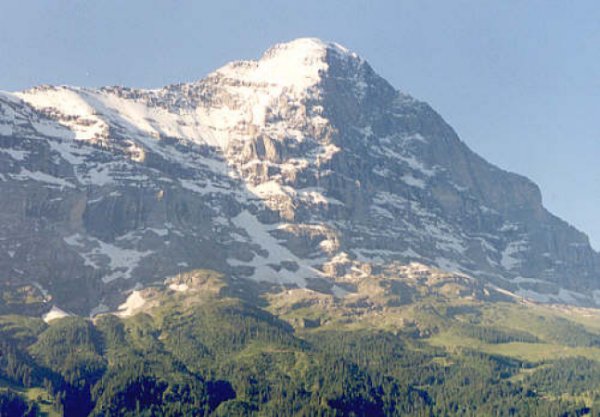 Eiger North Face from Grindelwald