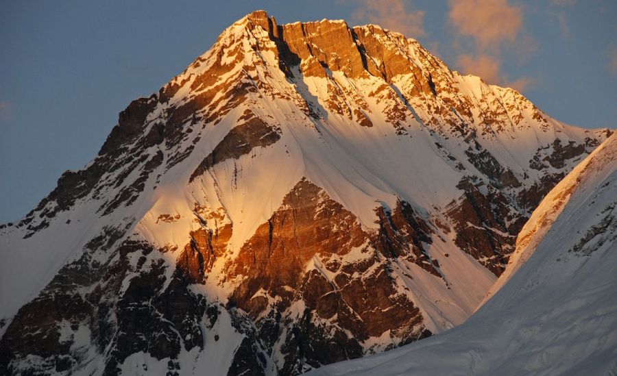 Sunset on Changtse - Everest North Peak