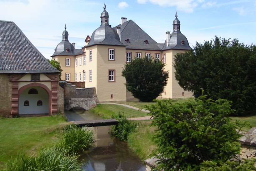 Burg Eicks - A Schloss in the Eifel Region of Germany