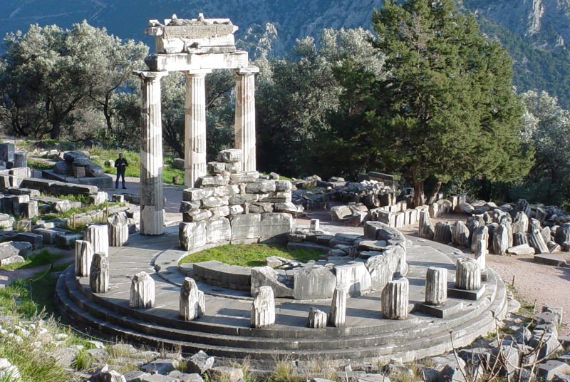 The Tholos at the sanctuary of Athena Pronaia at Delphi