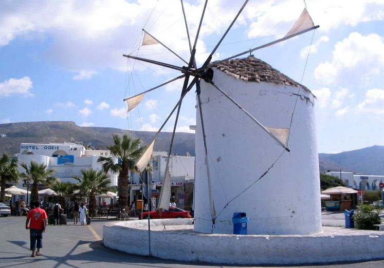 Windmill on Paros in the Cycladic Islands