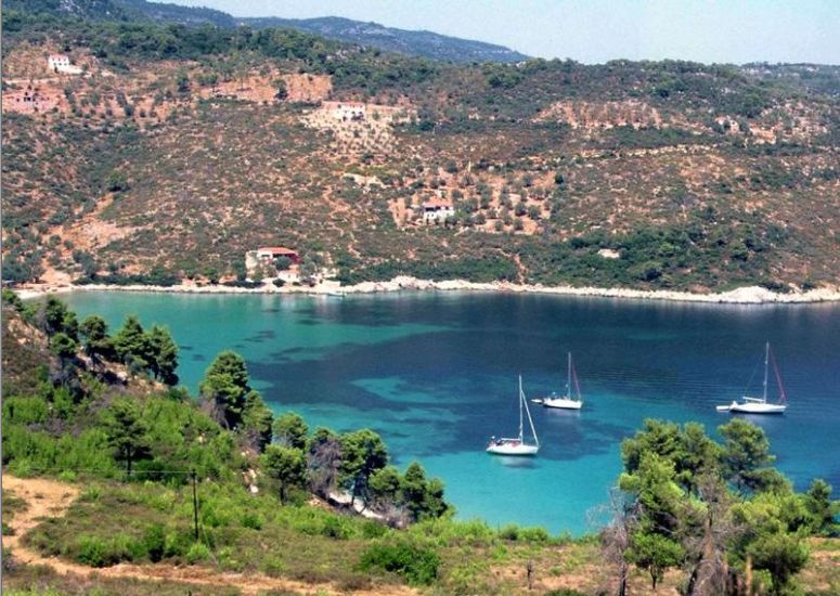 Alonissos Island in the Sporades Islands of Greece