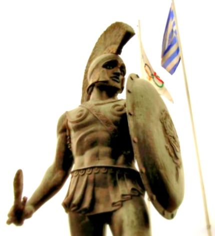 Leonidas Statue in Sparta