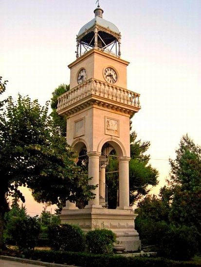 Clocktower in Ioannina in North West Greece