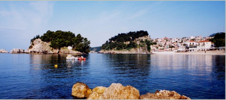 The Bay at Parga on the Ionian Coast of mainland Greece
