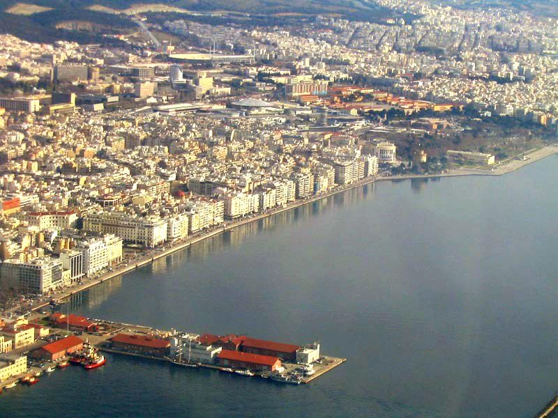 Aerial view of Thessalonica