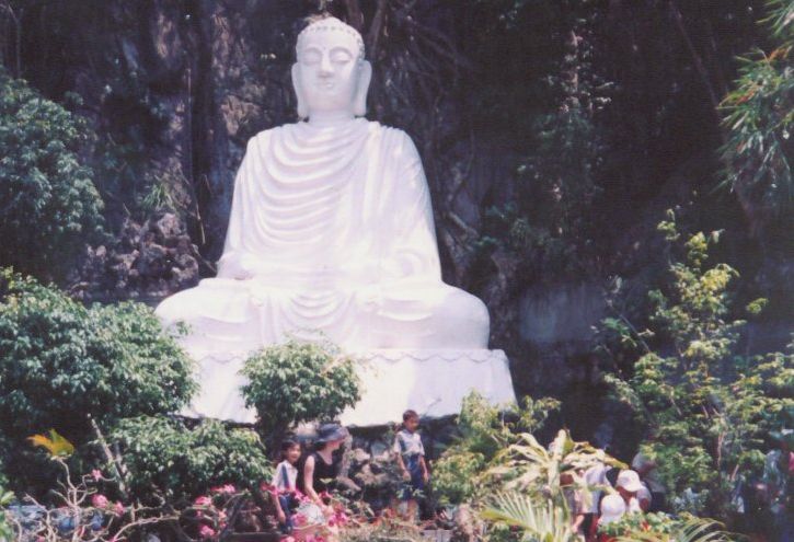 Buddha Statue on the Marble Mountains near Danang