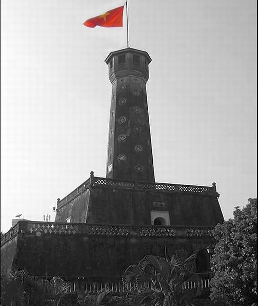 The Flag Tower in Hanoi