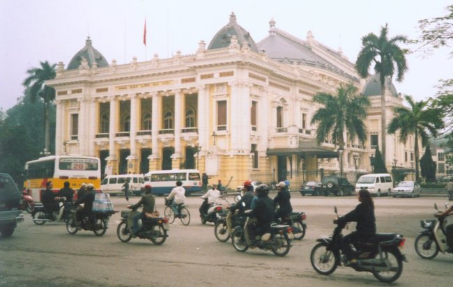 Municipal Theatre in Hanoi