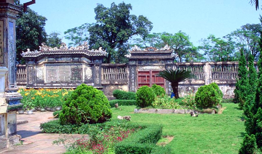 The Forbidden Purple City in the Citadel in Hue