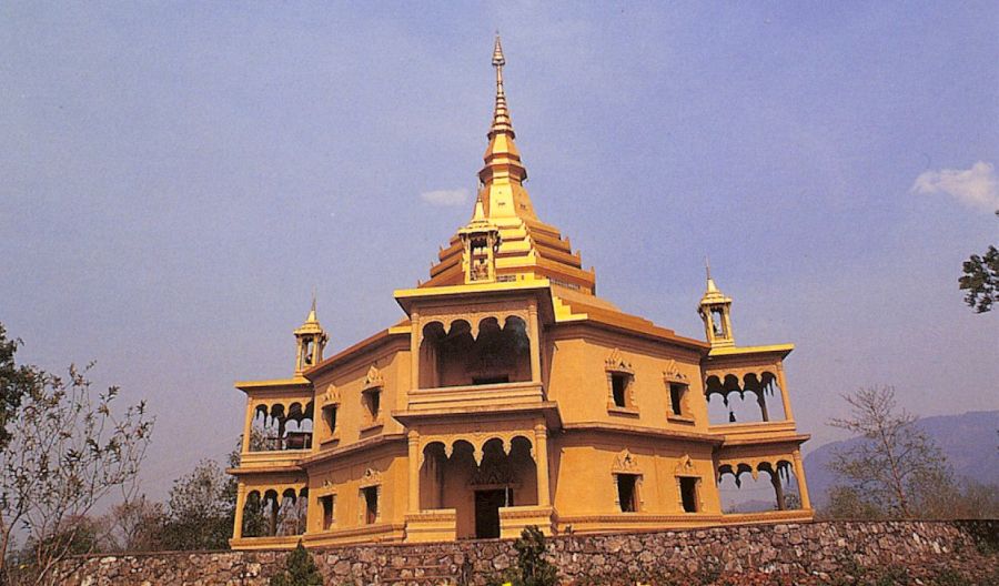Santi Jedi ( the Peace Temple ) at Luang Prabang in Laos