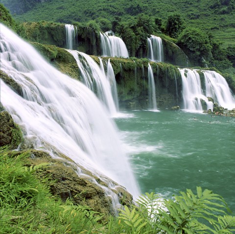 Ban Doc Waterfall in Vietnam