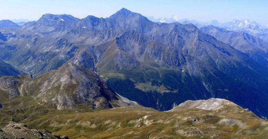 Cottian Alps in NE Italy