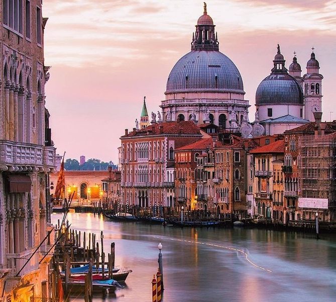St. Marks Basin in Venice in Italy